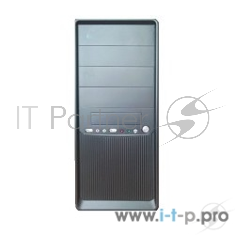 Корпус Miditower SP Winard 3010 450W black/silver 2*USB 2*Audio 24pin ATX