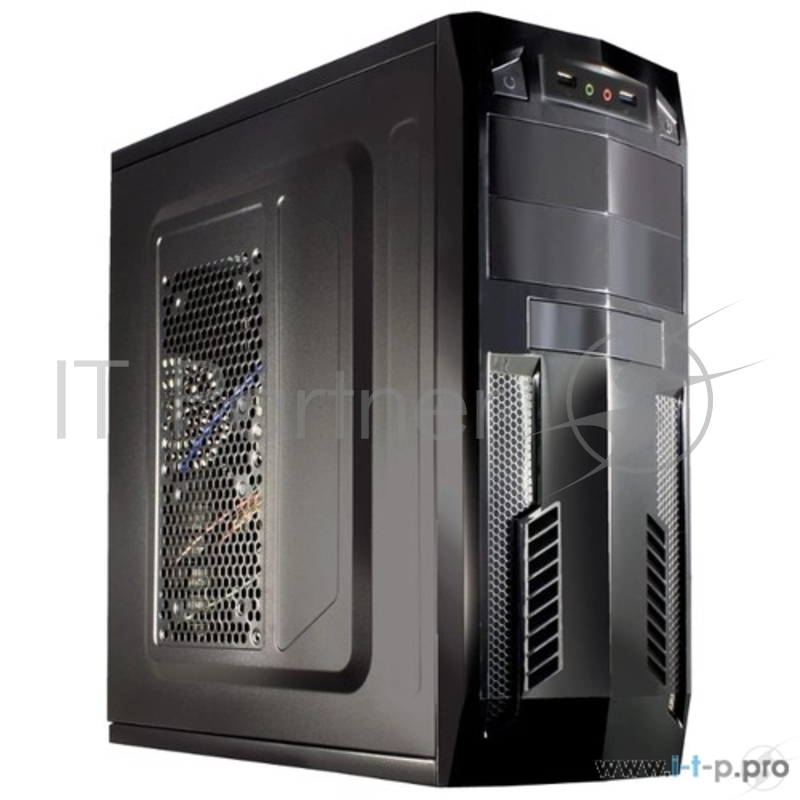 Корпус MidiTower SP Winard 3069B 1*USB2.0, 1*USB3.0 audio, reset, ATX,w/o PSU