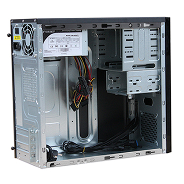 Корпус ES722BL PM-400ATX U2AXXX MicroATX (PSU Powerman) 6111491