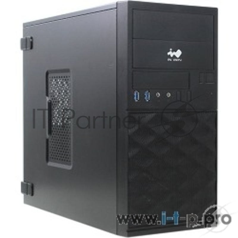 Корпус MidiTower InWin EFS-052BL RB-S500HQ70 H U3*2 A + Screwless 6111207