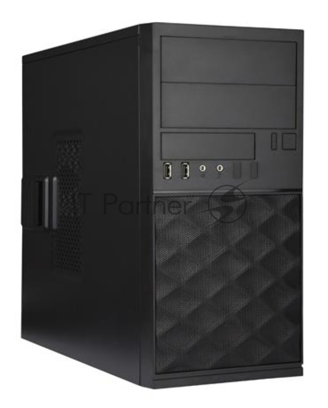 Корпус MidiTower InWin EFS-052BL RB-S500HQ70 H U3*2 A + Screwless 6111207