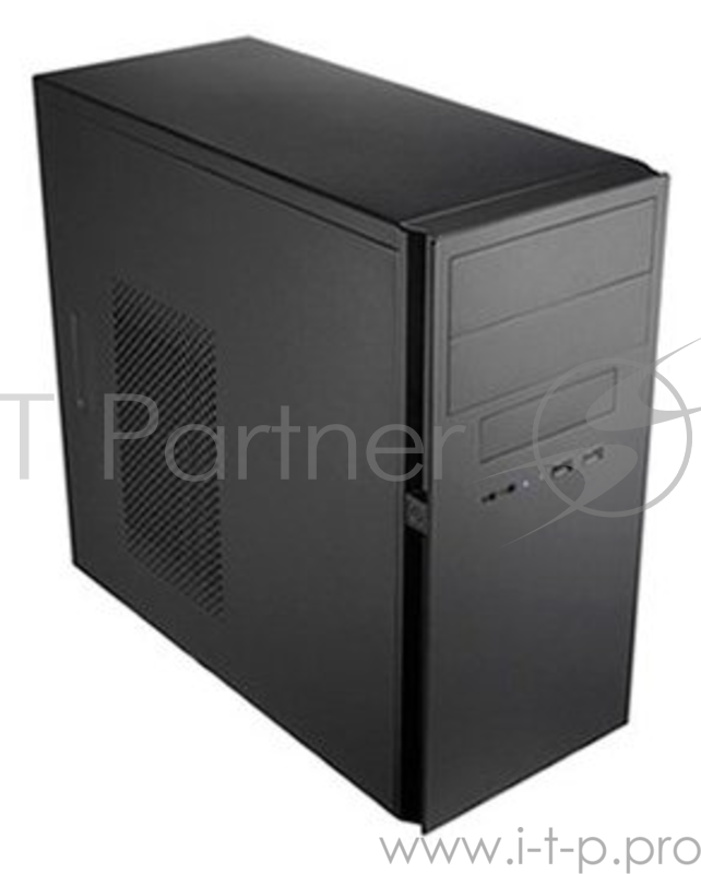 Корпус POWERMAN ES725BK USB3.0 (Mini Tower, mATX, без БП, USBx2 + Audio, черный) <6120640>