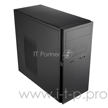 Корпус POWERMAN ES725BK USB3.0 (Mini Tower, mATX, без БП, USBx2 + Audio, черный) <6120640>