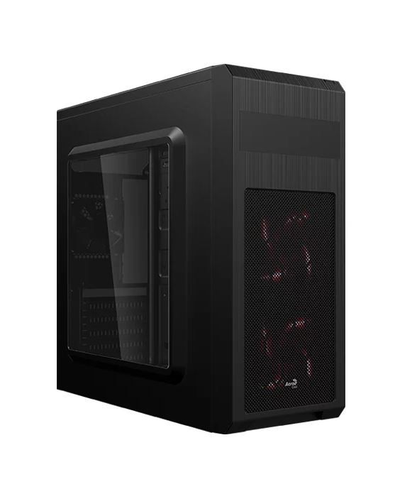 Корпус Aerocool SI-5101 Advance черный без БП ATX 1x92mm 2xUSB2.0 1xUSB3.0 audio