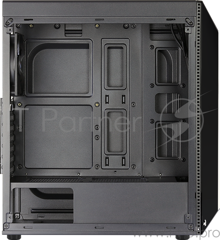 Корпус Aerocool SHARD, ATX, без БП, окно из акрила, 194x444x423,5мм (ШxВxГ), USB3.0 x1, USB2.0 x2, 13 режимов RGB подсветки, фильтры от пыли