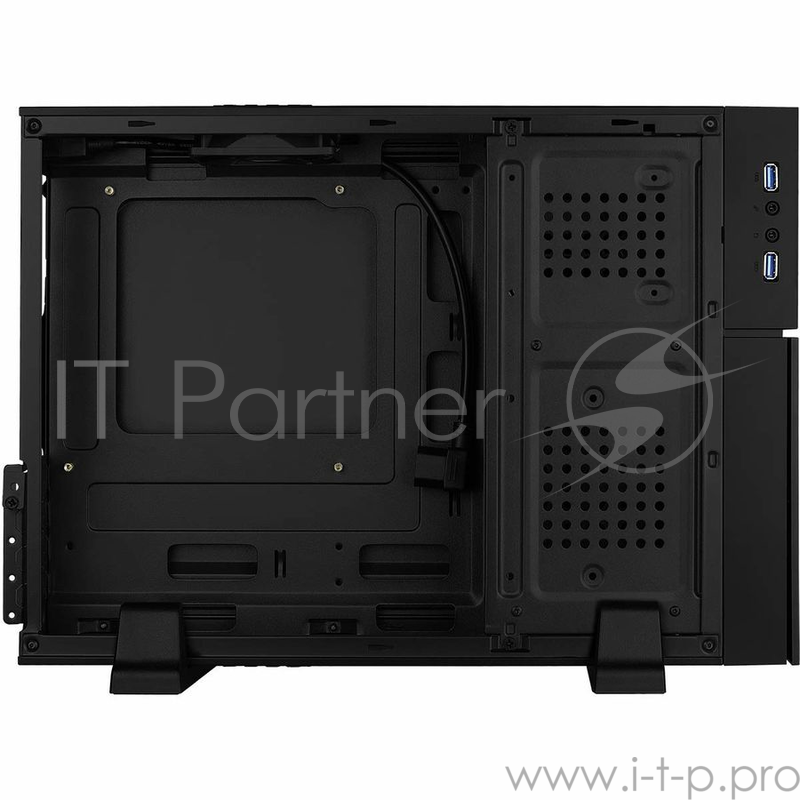 Корпус Aerocool Playa Slim, 400W SFX, mATX, черный