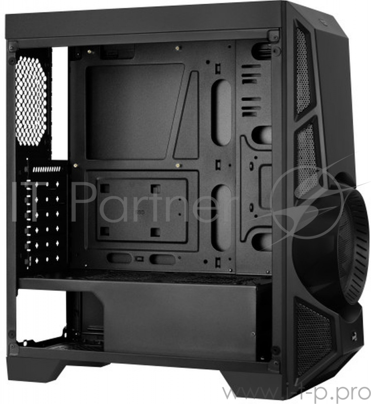Корпус Aerocool Aero Engine RGB-G-BK-v2 черный без БП ATX 3x120mm 2xUSB2.0 1xUSB3.0 audio bott PSU