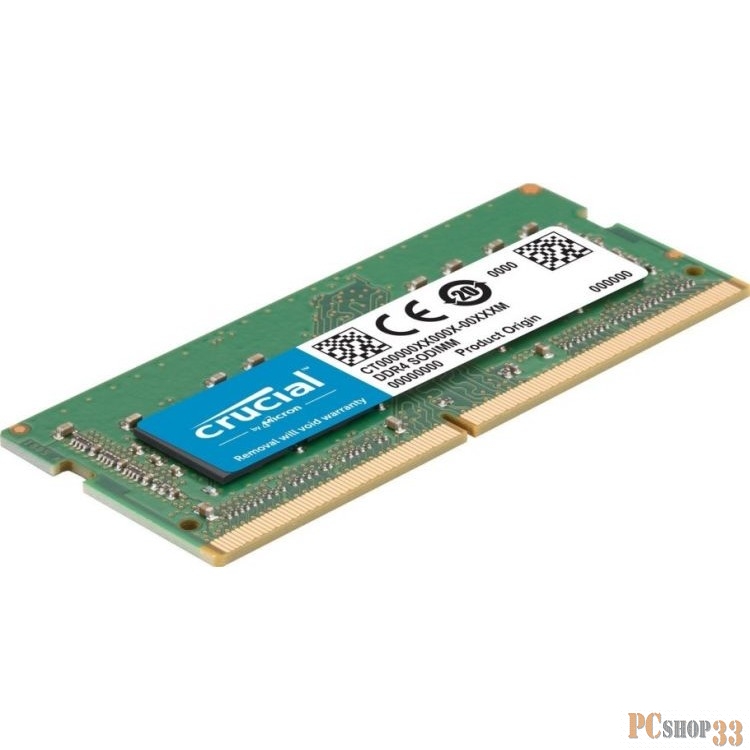 Память DDR4 8Gb 2400MHz Crucial CT8G4S24AM RTL PC4-19200 CL17 SO-DIMM 260-pin 1.2В single rank