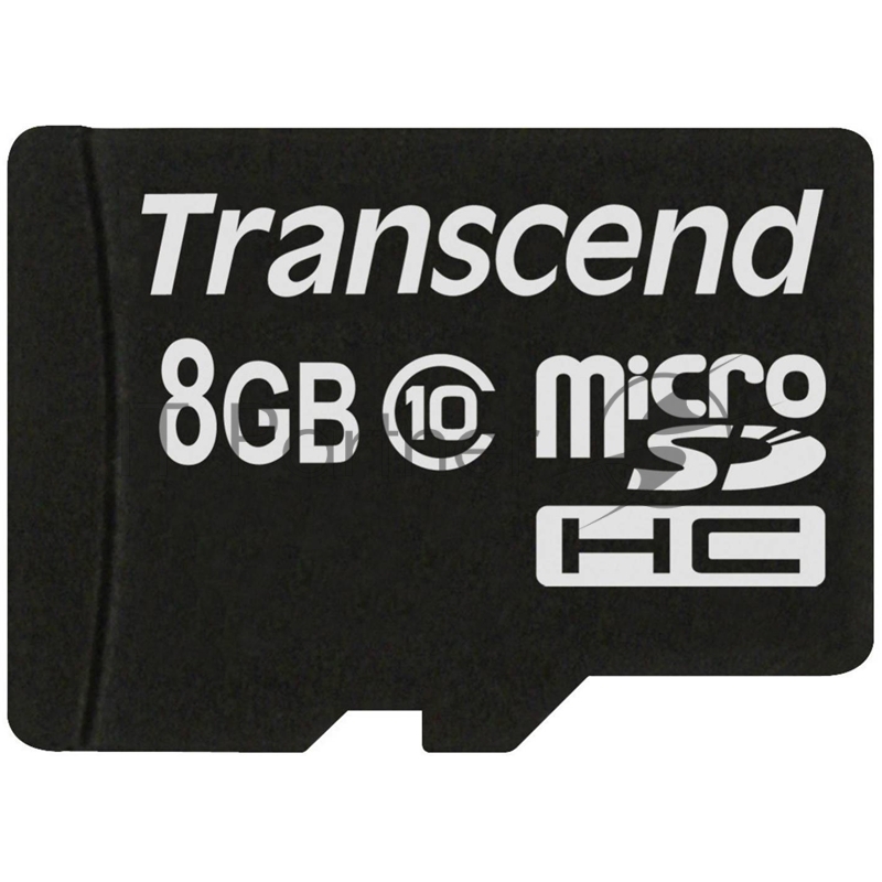 Карта памяти Micro SecureDigital 8Gb Transcend TS8GUSDHC10 {MicroSDHC Class 10, SD adapter}