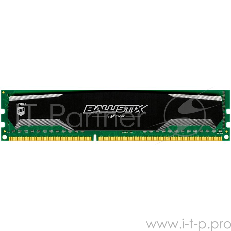 Модуль памяти 4GB DDR3 1600 MT/s (PC3-12800) CL9 @1.5V Ballistix Sport UDIMM 240pin
