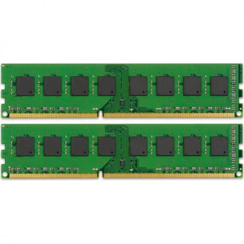 DDR 3 DIMM 16Gb PC12800, 1600Mhz, 1.25V, Kingston (Kit of 2) (KVR16LN11K2/16) (retail)