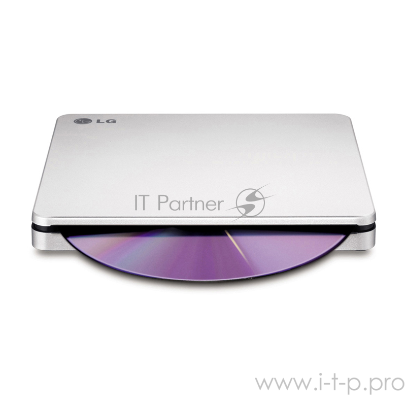 Оптический привод LG DVD-RW ext. Silver Slim Ret