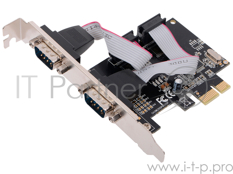 Контроллер Orient XWT-PE2S (PCI-E -->2xCOM, OXPCIe 952) Ret