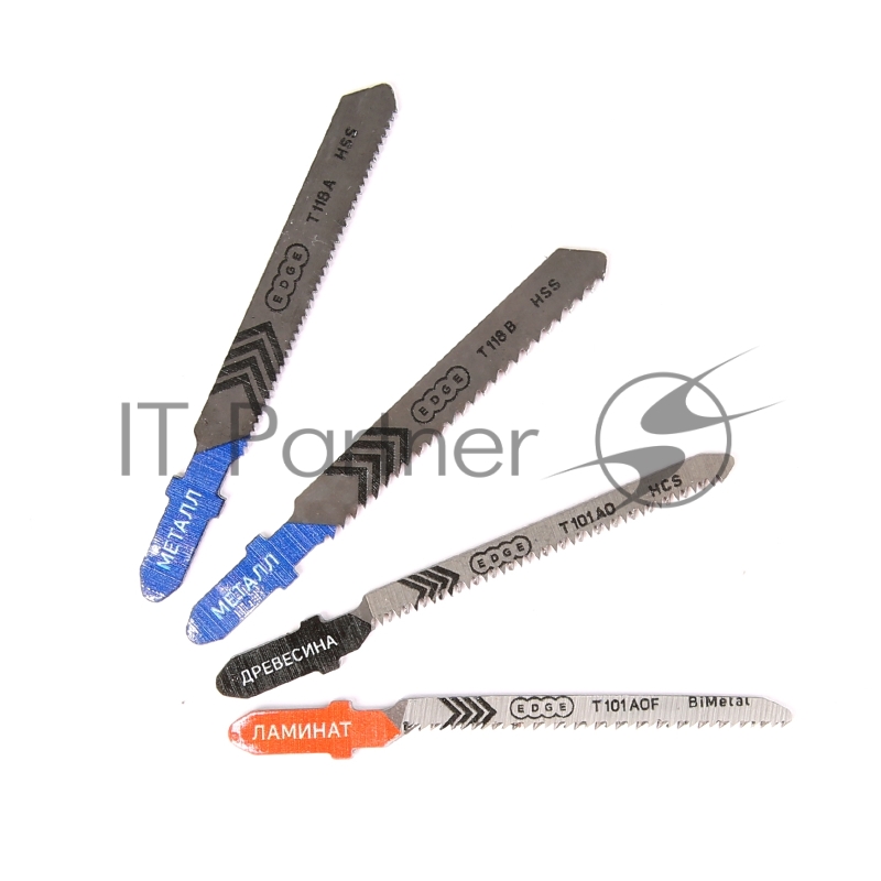 Набор пилок для лобзика (4 шт.) EDGE by PATRIOT 814010014