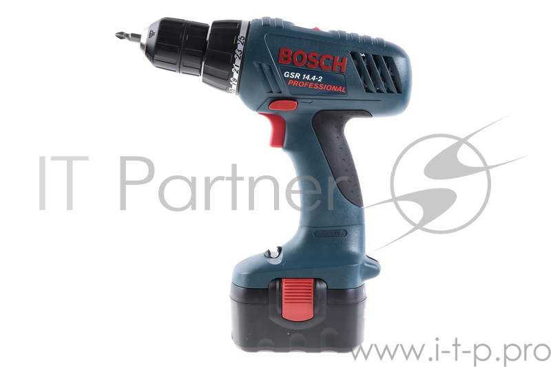 Дрель, Шуруповерт Bosch GSR 14.4-2 Безударная дрель-шуруповерт 0601918G20 {14.4 В, БЗП.10мм, 2скор, 30нм, 1,8кг, 2акк.1,5Ач, кейс}
