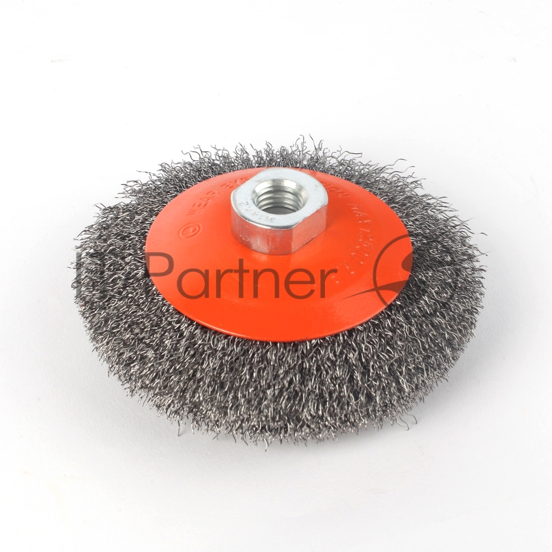 Щетка тарельчатая волнистая (115 мм М14) EDGE by PATRIOT 813010009