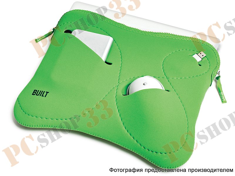 Чехол BUILT Cargo Laptop Sleeve E-CLS-LIM для ноутбука 11-13, Lime Green