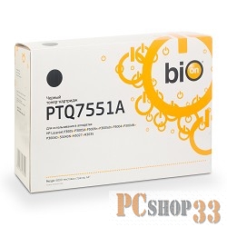 Картридж Bion (Q7551A) для HP LJ P3005/M3027mpf/M3035mpf, 6.5K