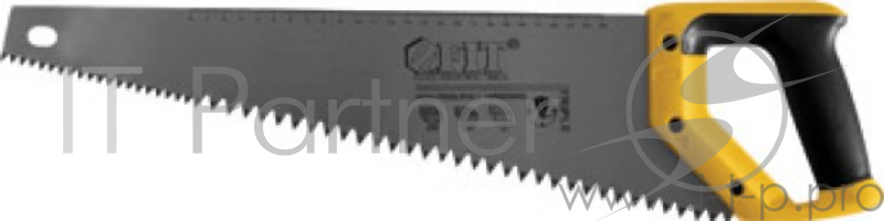 Ножовка FIT 40470 по дереву, 500мм, крупный зуб, 2D-заточка, каленая