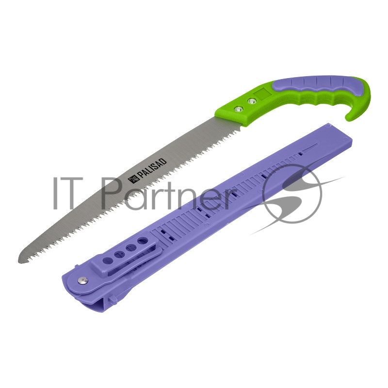 Ножовка PALISAD 236035 садовая 300мм 2комп.рукоятка ножны подвес на пояс