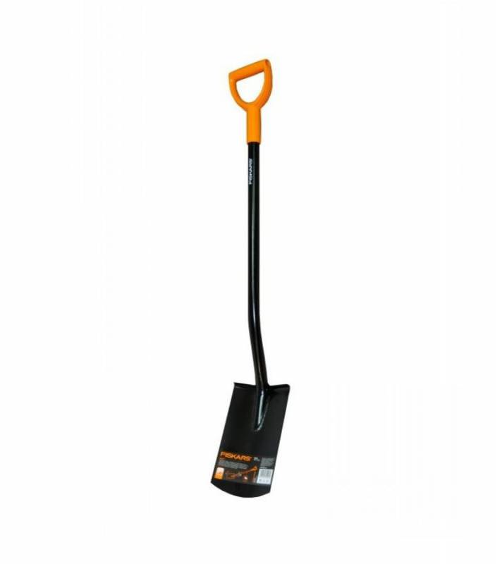 Лопата штыковая Fiskars Solid средний (131403)