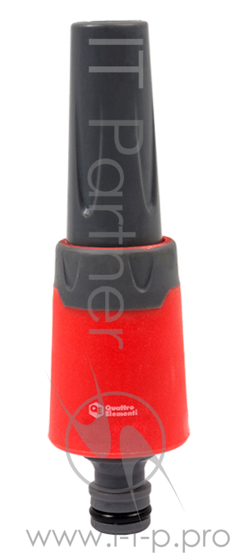 Насадка QUATTRO ELEMENTI 646-102 поливочная с регулировкой мягкий пластик