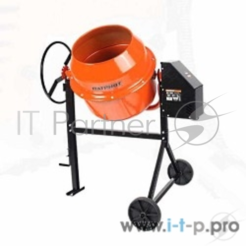 Бетоносмеситель ПАТРИОТ БM 152C 370Вт объем готовой смеси 140 кг чугунный венец 54 кг