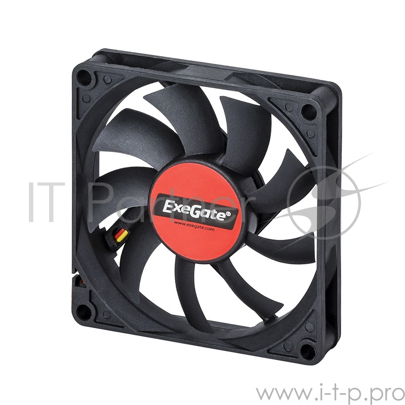 Вентиляторы Exegate EX180973RUS Вентилятор для корпуса Exegate 8015M12S/Mirage 80x15S, 2200 об/мин, 3pin