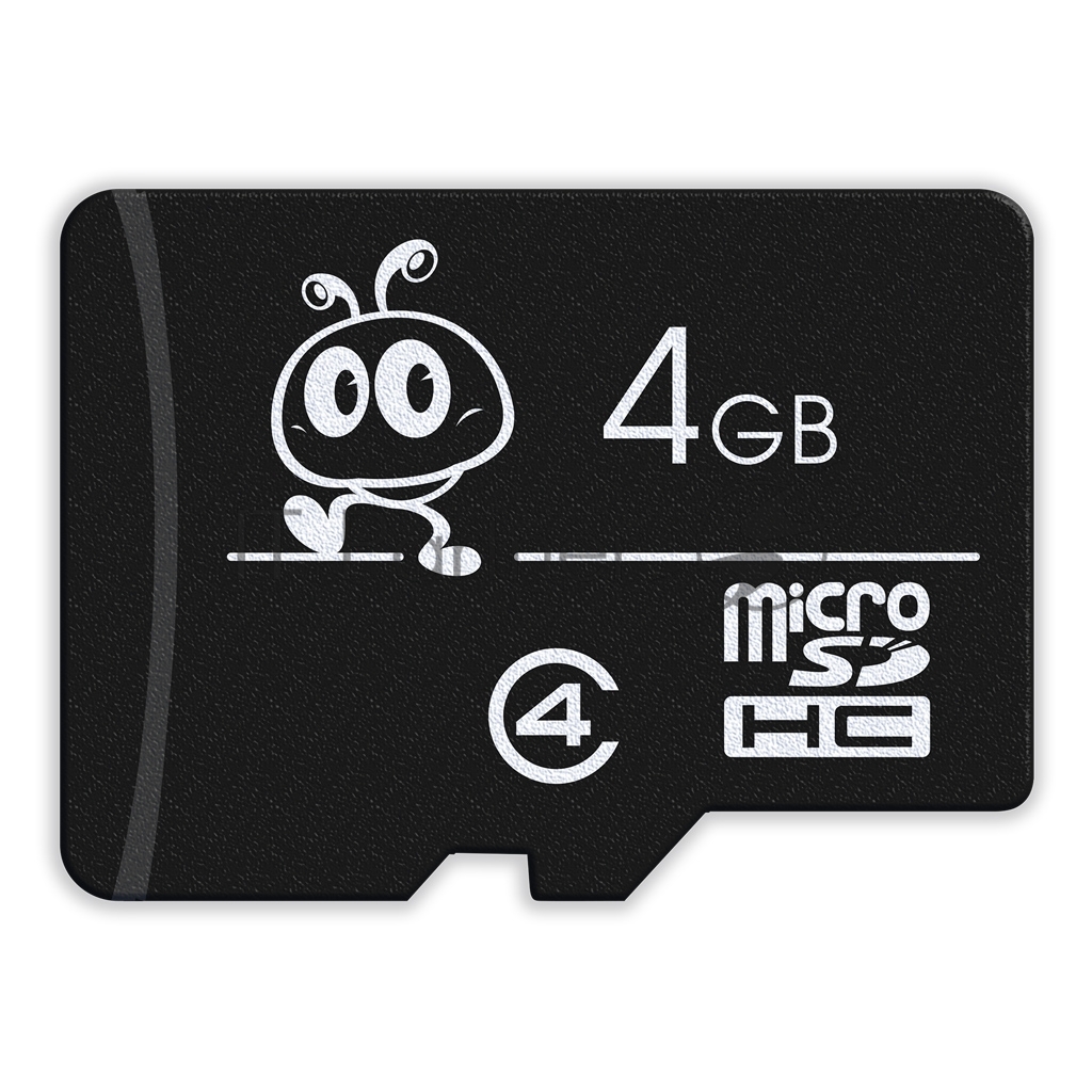 Карта памяти Micro SDHC 4GB Smartbuy Сlass 4 (с адаптером SD)