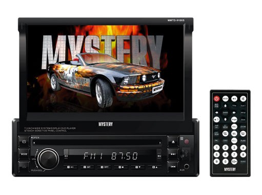 Автомагнитола CD DVD Mystery MMTD-9108S 1DIN 4x50Вт