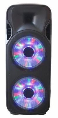 Аудиомагнитола SPL SP-1515 черный 3000Вт/MP3/FM(dig)/USB/BT/SD