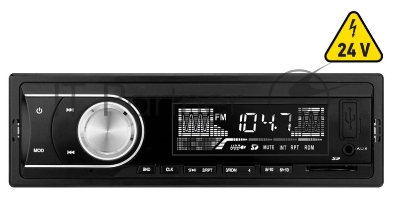 Автомагнитола Swat MEX-1124UBW 1DIN 4x45Вт