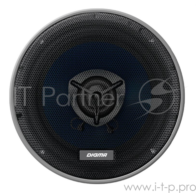 Колонки автомобильные Digma DCA-B602 240Вт 90дБ 4Ом 16см (6.5дюйм) (ком.:2кол.) коаксиальные двухполосные