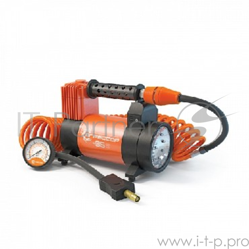 Компрессор АГРЕССОР (AGR-35L) Компрессор авт., металлический, 12V, 180W, производ-сть 35 л./мин.,LED фонарь Мощность двигателя 180 Вт Производительность 35 л/мин Диаметр поршня 30 мм Питание от прикуривателя Максимальный ток потребления 14 А Время не