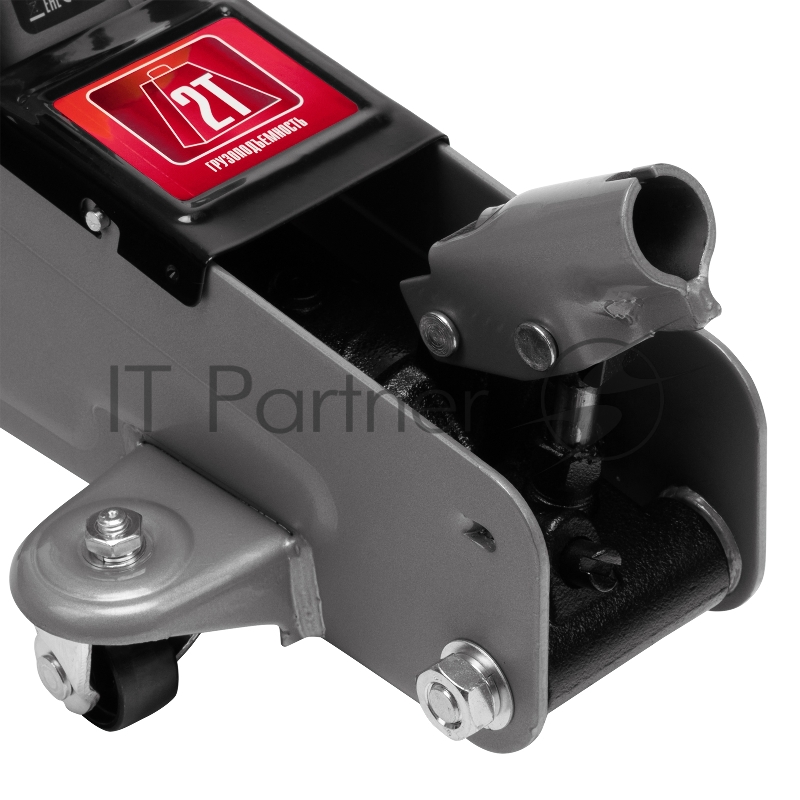 Домкрат MATRIX 51028 гидравлический подкатный 2 т h подъема 135–385мм в пласт. кейсе master