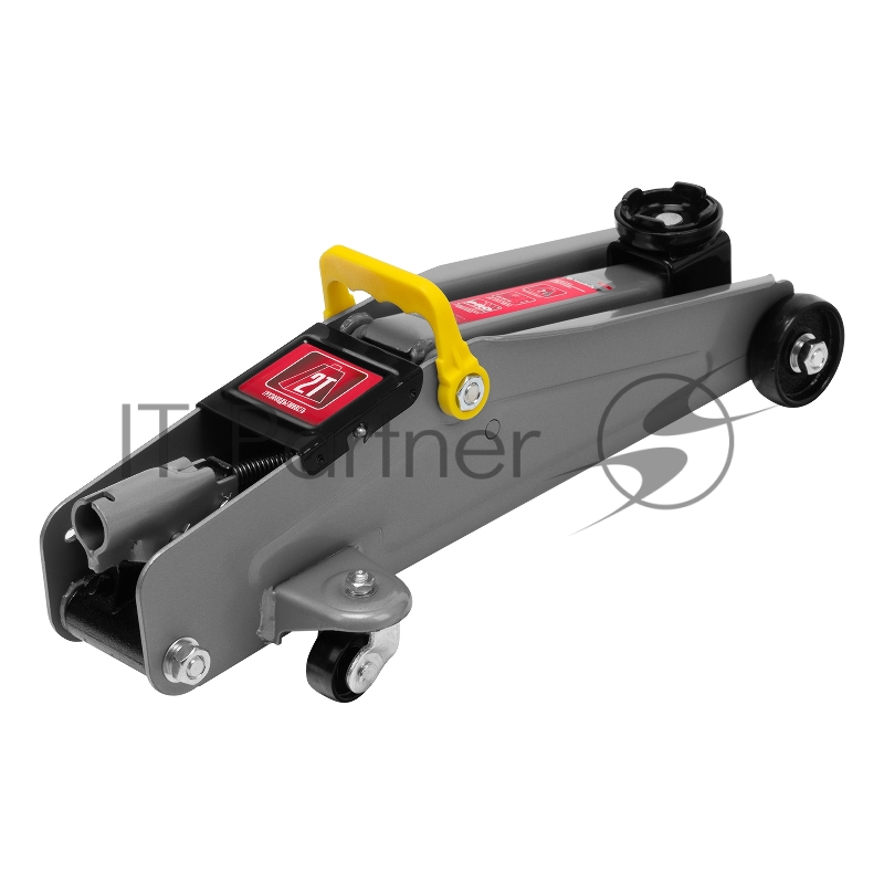 Домкрат MATRIX 51028 гидравлический подкатный 2 т h подъема 135–385мм в пласт. кейсе master