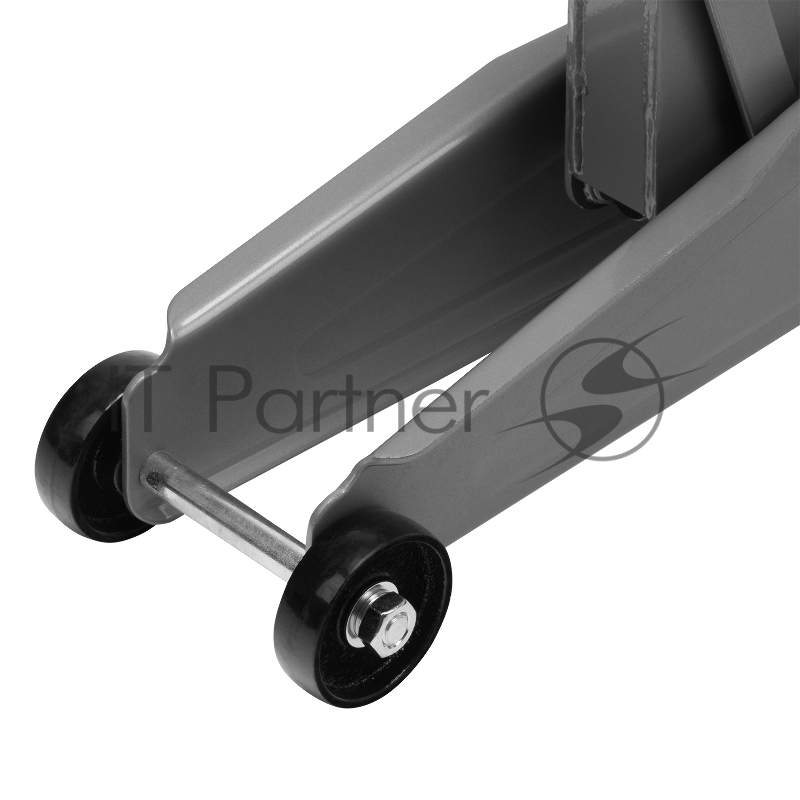 Домкрат MATRIX 51028 гидравлический подкатный 2 т h подъема 135–385мм в пласт. кейсе master