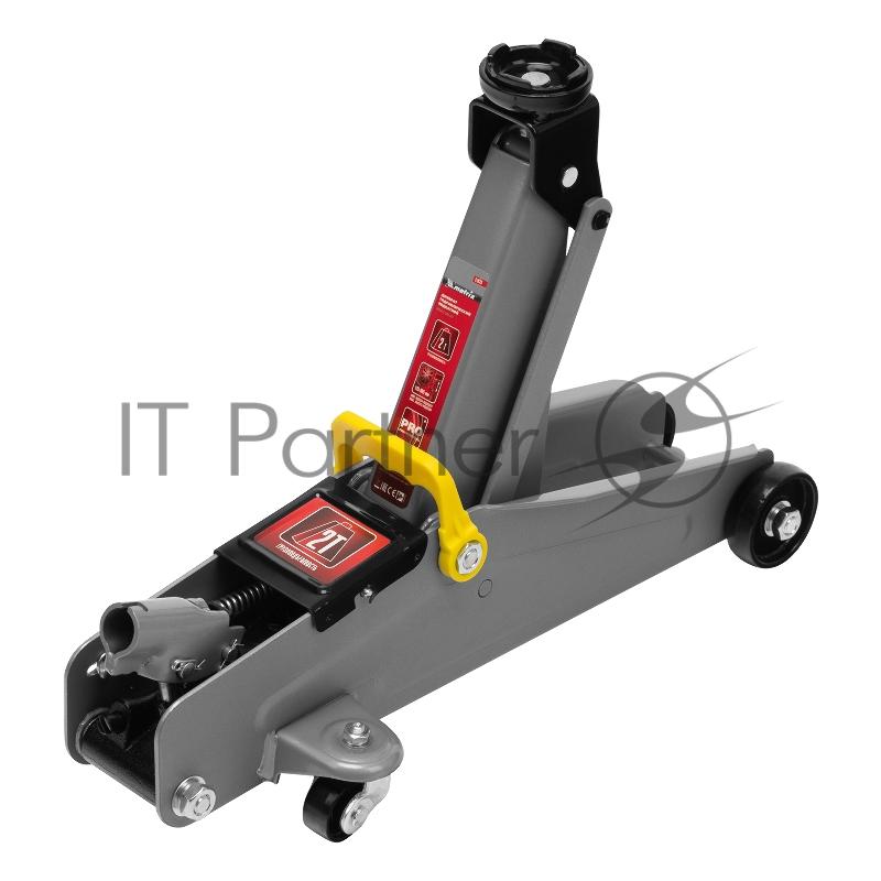 Домкрат MATRIX 51028 гидравлический подкатный 2 т h подъема 135–385мм в пласт. кейсе master