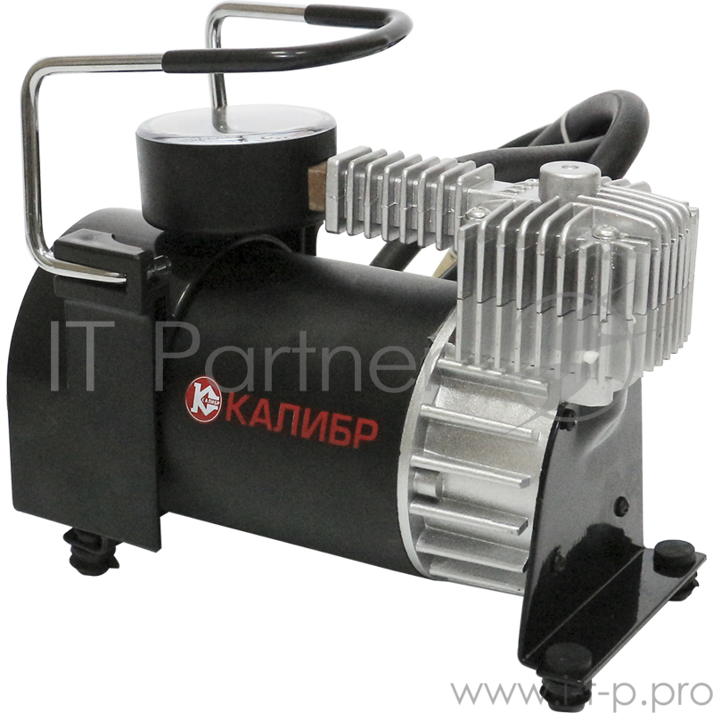 Компрессор автомобильный КАЛИБР AK40-R15 40 л/мин. адаптер под клеммы