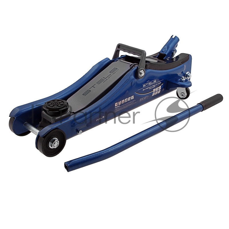 Домкрат STELS 51129 гидравлический подкатной 2 тонны low profile 80-380мм
