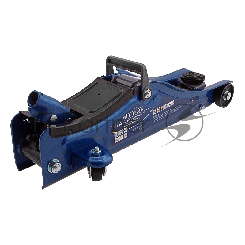 Домкрат STELS 51129 гидравлический подкатной 2 тонны low profile 80-380мм