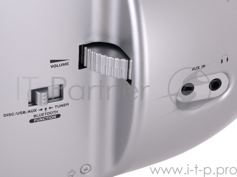 Аудиомагнитола BBK BX110BT белый 3.6Вт/CD/CDRW/MP3/FM(an)/USB/BT