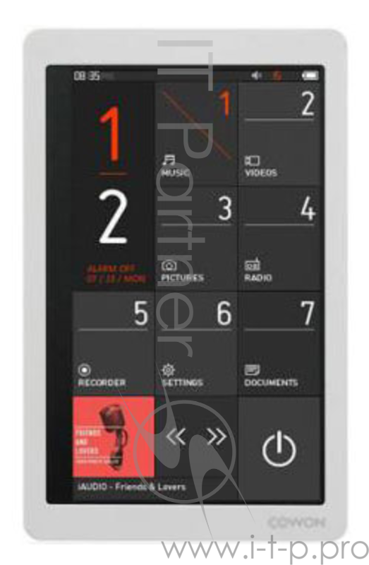 Плеер Flash Cowon Iaudio X9 32Gb белый