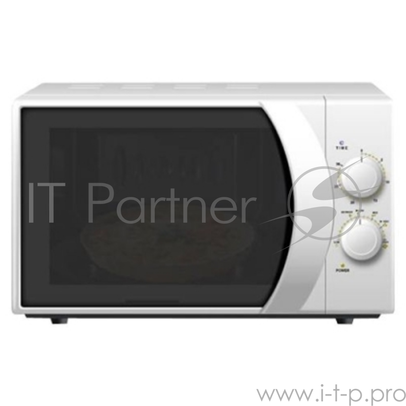 Микроволновая печь CANDY CMW 2070M 20 л, цвет корпуса белый, механика, 6 программ, соло