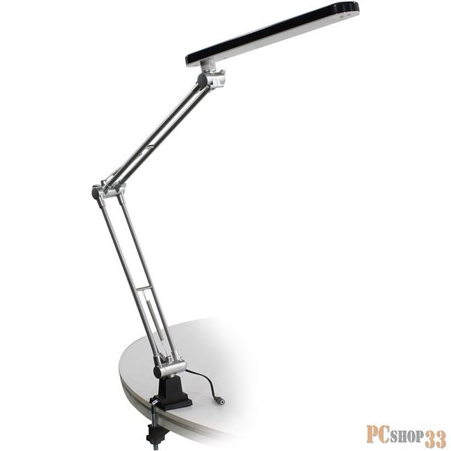 Настольные светильники Светодиодный наст. светильник (LED) Smartbuy-7W/NWFix/Sil (SBL-DL-7-NWFix-Silver)