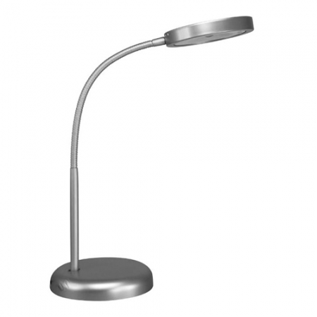 Настольные светильники Светодиодный наст. светильник (LED) Smartbuy-7W/NW/Sil (SBL-DL-7-NWWD-Silver)