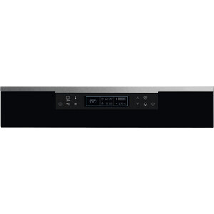 Встраиваемый Электрический Компактный Духовой шкаф Electrolux VKL8E00X CombiQuick с функцией микроволн, основной цвет - нержавеющая сталь, сенсорное управление, электронное регулирование времени и температуры, будильник, таймер отключения, отложенны