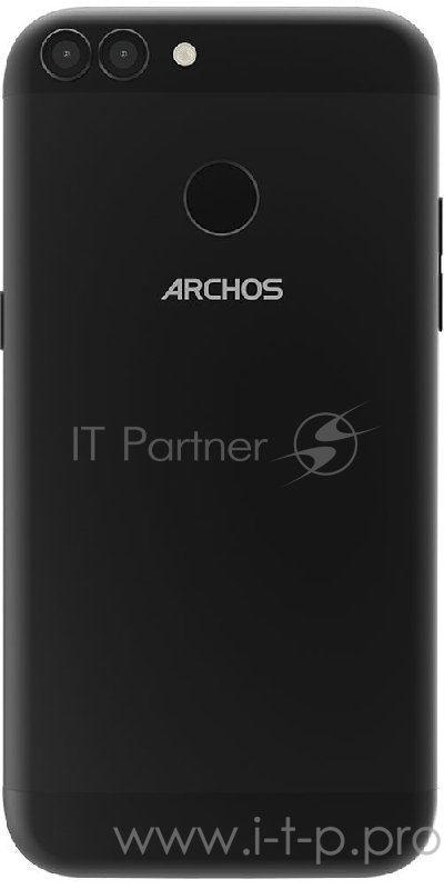 Смартфон Archos Sense 50 DC Mediatek MT6737 (1.5Ghz)/ 5'' IPS 1280x720/ RAM 2Gb/ 16Gb/ 4G LTE/ Dual SIM/ Finger print sensor/ MicroSD slot/ WiFi/ BT/ Dual Cam 13MP+2MP/ 2400 mAh/ Android 7.0/ Black