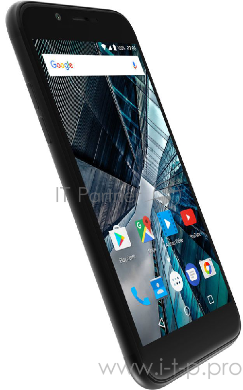 Смартфон Archos Sense 50 DC Mediatek MT6737 (1.5Ghz)/ 5'' IPS 1280x720/ RAM 2Gb/ 16Gb/ 4G LTE/ Dual SIM/ Finger print sensor/ MicroSD slot/ WiFi/ BT/ Dual Cam 13MP+2MP/ 2400 mAh/ Android 7.0/ Black