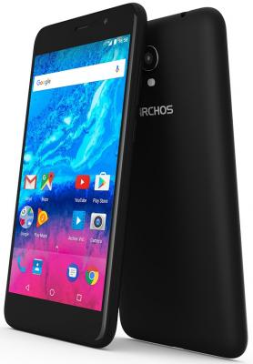 Смартфон Archos Core 55 P Spreadtrum SC9832 (1.3Ghz)/ 5,5'' IPS 1280x720/ RAM 1Gb/ 16Gb/ 4G LTE/ Dual SIM/ MicroSD slot/ WiFi/ BT/ Cam 13MP/ 4000 mAh/ Android 7.0/ Black